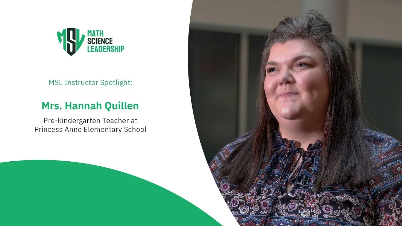 Hannah Quillen featured in the MSL Instructor Spotlight