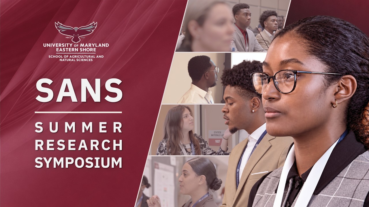 Students and presenters at the UMES SANS Summer Research Symposium 2026